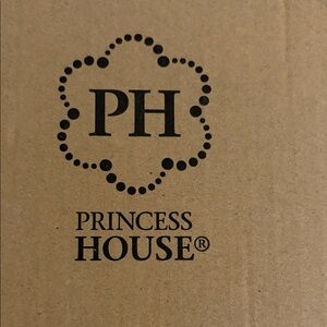 Princess House Black Logo on Brown Kraft Box
